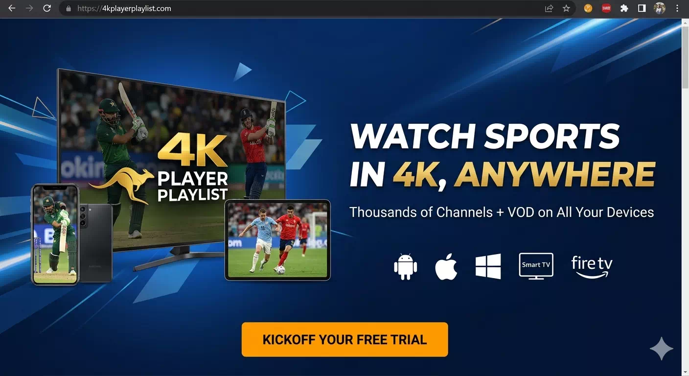 4k Player iptv playlist vip premium